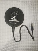 Podświetlana ładowarka indukcyjna z imieniem Kamila personalizowana