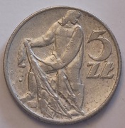 5 zł złotych 1974 r. rybak (2)