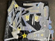 Naklejki okleina grafika ROCKSTAR YAMAHA WR450F WRF450 rok 1