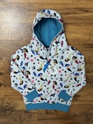 Bluza z kapturem w syrenki syreny bawełniana Little Light House 92 98 cm