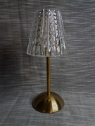 Crystal Table Lamp - Stylowa lampa stołowa LED RGB z dotykowym włącznikiem