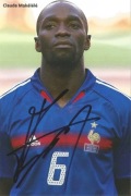 Claude MAKELELE autograf! zdjęcie 10x15 CHELSEA REAL MADRYT