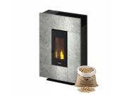 Piecyk piec na pellet powietrzny Cadel Grace 7kw Wersja AIR ECODESIGN A+