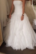 Suknia ślubna White One Noray gorset, welon