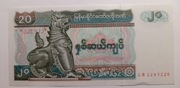 Myanmar 20 kyats UNC