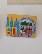 Przypinka PRL  60 lat PTTK Płock 
