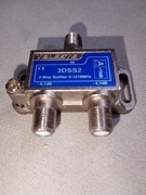 rozgałęźnik rozdzielacz sygnału TV dwukrotny 3DSS2 nowy