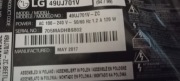 LG49UJ701V  EAX67133404  Płyta główna+ zasilacz Eax67128101+ wichi 