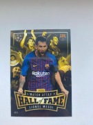 Topps Match Attax 2024 Karta Hall of Fame Lionel Messi Barcelona HOF4