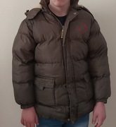 Kurtka dziecięca ocieplana 140