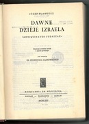 Dawne dzieje Izraela - Józef Flawiusz 1962