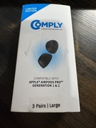 Comply Airpods Pro gen. 1 i 2 pianki memory. NOWE Rozm. L
