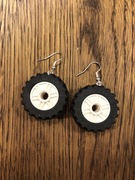 Lego kolczyki koła duże extra!!