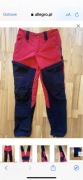 SPODNIE TREKKINGOWE NORHEIM FRONTIER roz-L czerwonystrecz 84-88 pas