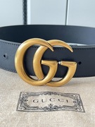 GUCCI ORYGINALNY PASEK CZARNY Rozmiar 70 GG ORYGINAŁ 