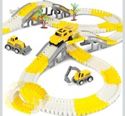 HOTUT tor samochodowy dla dzieci, 205 sztuk