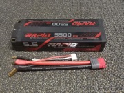 Lipo 2s 5500mah 140C 7.4V Turnigy Rapid 