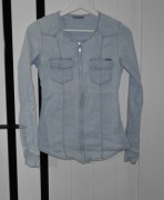 *GUESS* świetna koszula jeans 34 XS