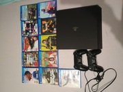 PlayStation4 pro 11 gier plus 2 pady 