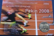 blister moneta 2 zł "XIX letnie igrzyska olimpijskie" - 2008 rok