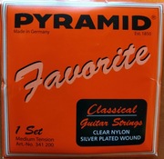 Zestaw strun do gitary klasycznej - Pyramid Nylon Medium Tension