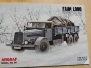 Model kartonowy Faun L900 Angraf Model