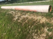 Rura PCV fi 400 mm x 11,7 mm. - 7,5 mb.