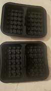 WKŁAD silikonowy FRYTKOWNICY AIR FRYER forma do gofrów 21x14cm ZESTAW 2szt