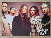 KORN - Duży plakat/poster XL, Format A2 (40 x 55 cm) - JAK NOWY!