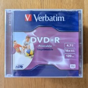 Płyty DVD+R Verbatim | 9 sztuk | Printable/imprimable