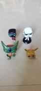 Zestaw 4 Funko POP Pokemon Star Wars Marvel Dragon Ball