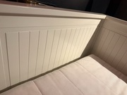 Homnes Ikea leżanka łóżko rozkładane z 3 szufladami i 2 materace