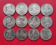 POLSKA PRL ZESTAW 12 monet POCZET KRÓLÓW POLSKI