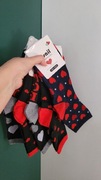 Skarpetki w serduszka 5 par nowe 38-42 