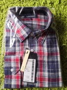 Koszula lambert 100%len 42/164-170 slim