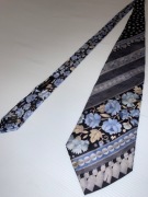 LEONARD PARIS jedwabny krawat UNIKAT nr 504016