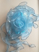 Kwiat klamra ozdoba do firan