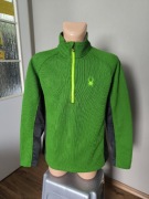 Spyder half zip bluza męska L polar zielona outdoor 