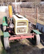 Traktor traktorek ciągnik rolniczy SAM ES7 +wóz rolniczy
