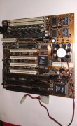 Retro Płyta Główna Socket 7 z chipsetem Intel 430VX PC Partner Baby AT