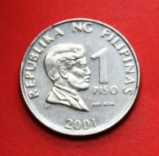 1  Piso  2001 r  -   Filipiny     