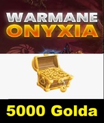 WOW WARMANE ONYXIA GOLD 5000 GOLDA ZŁOTA WORLD OF WARCRAFT A/H