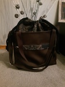 Brązowa torebka z Eco skóry