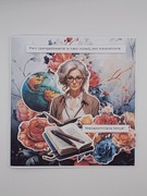 Kartka na Dzień Edukacji Narodowej dla nauczycielki  rękodzieło 