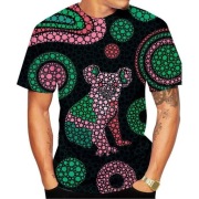 New Fashion Aboriginal Animal Dot Art 3D T-shirt