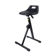 Stołek barowy TOP WORK 31 Czarny hjh OFFICE – JAK NOWY