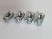 Nakrętka wałeczkowa pojedyncza M6 x 10 x 12 mm, 4 szt.