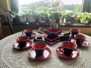 Serwis do kawy herbaty ART Deco