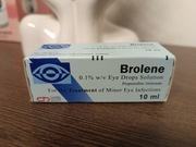 Krople do oczu brolene, pełzakowate zapalenie rogówki