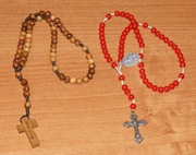 Stary różaniec 2 sztuki